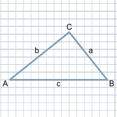 Bezeichnungen rechtwinkliges Dreieck